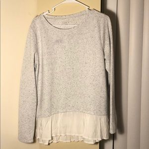 LOFT Ann Taylor Outlet peplum sweater